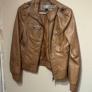 Full Tilt brown leather jacket!